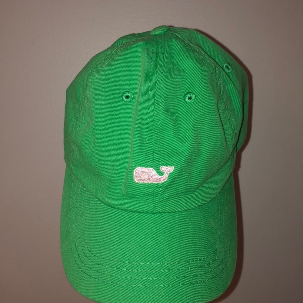 Brand new Green & Pink Vineyard Vines Hat